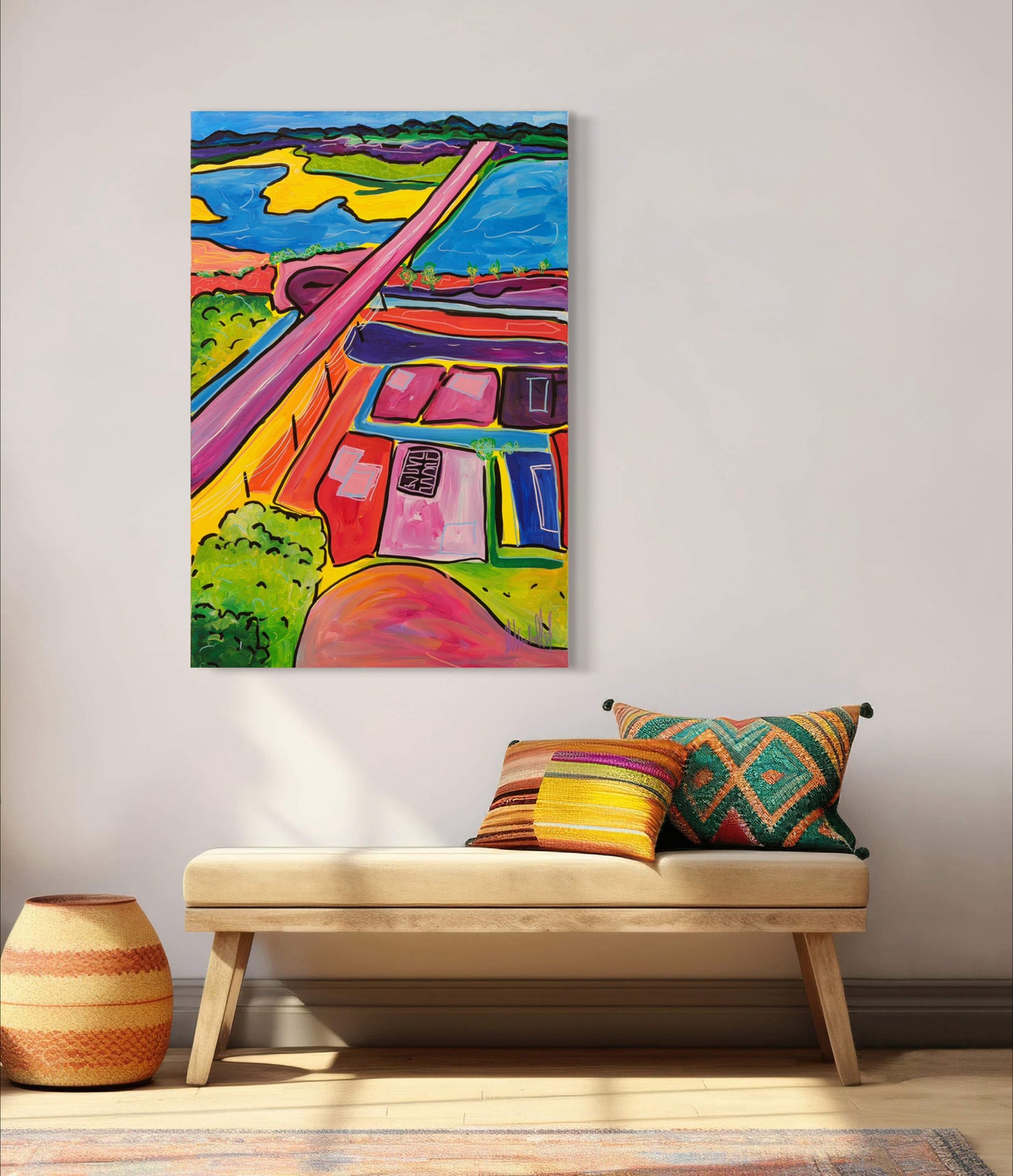 'Causeway Lake' Original Artwork