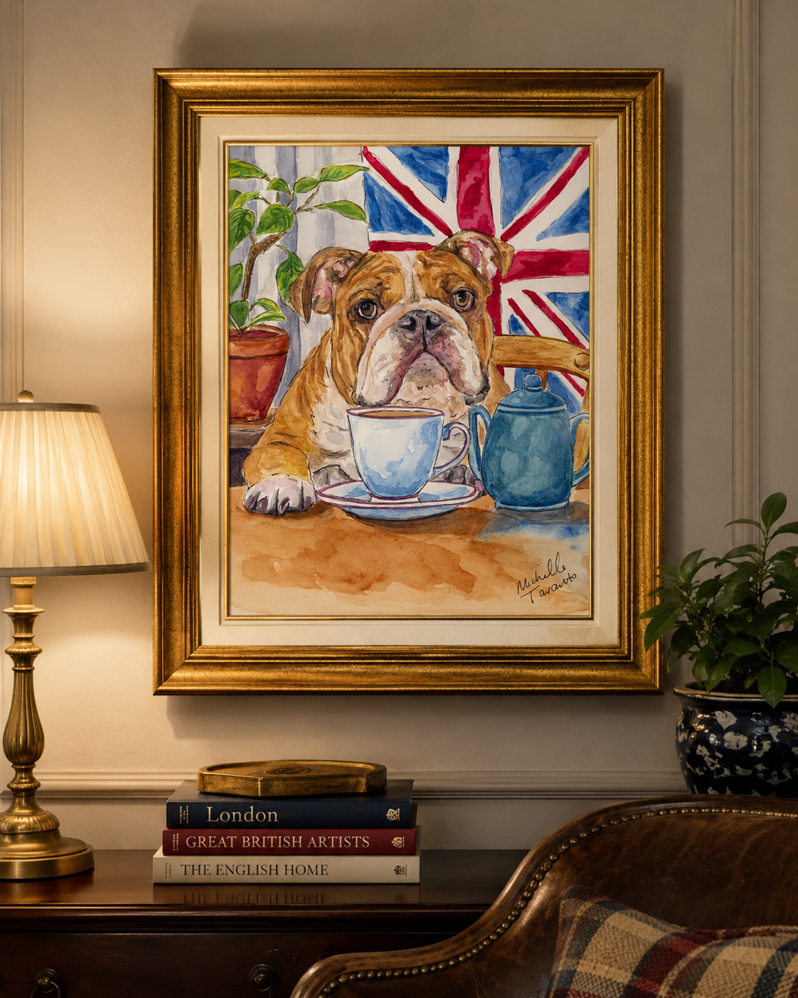 'British Tea' Fine Art Print