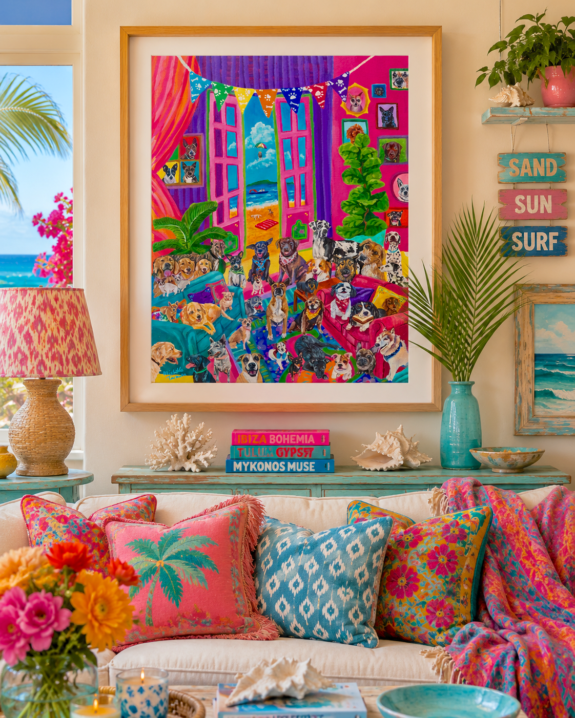 'Fifty-Three By The Sea' Fine Art Print