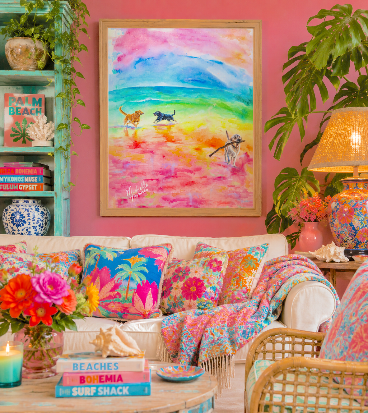 'Fun In The Sun (Tropical Life)' Fine Art Print