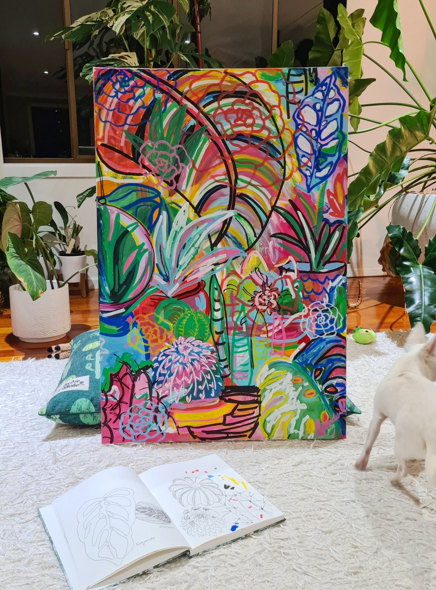 'Get Planty' Original Artwork