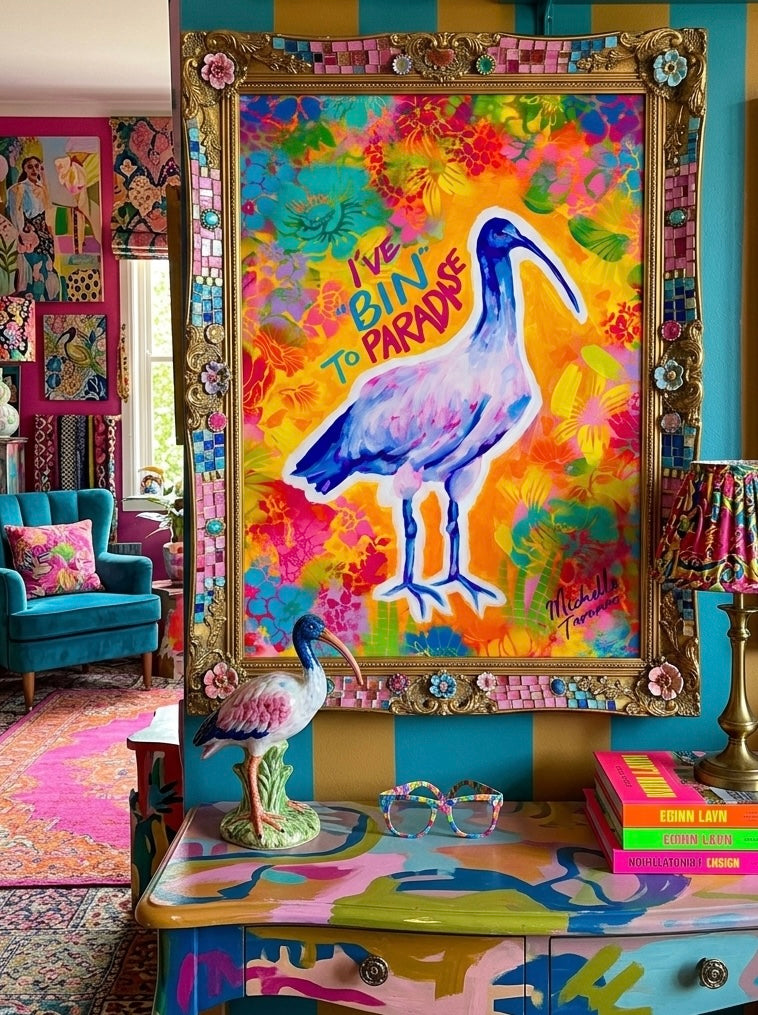 'I've BIN To Paradise' Fine Art Print