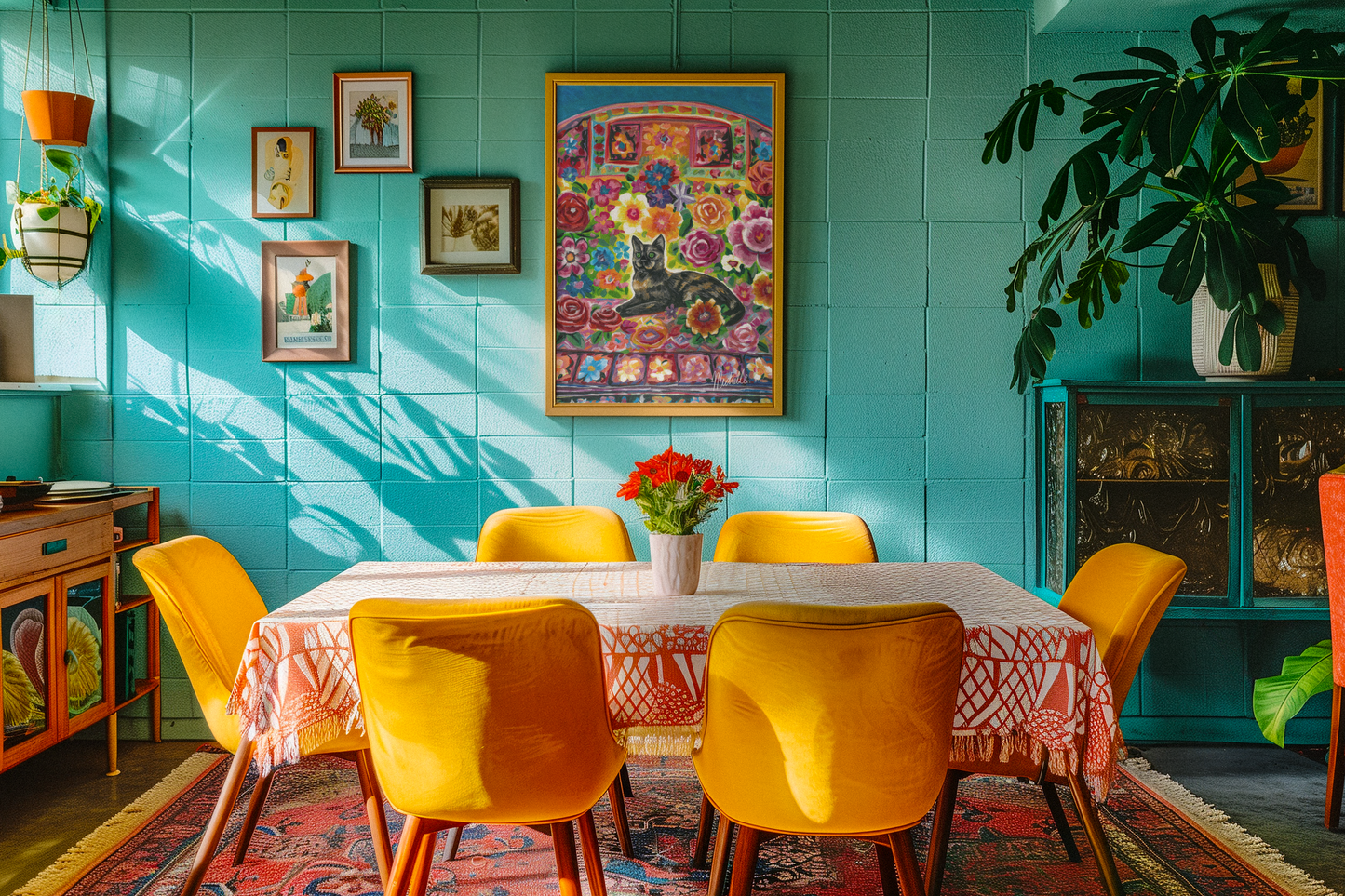 'Mexican Cat' Fine Art Print