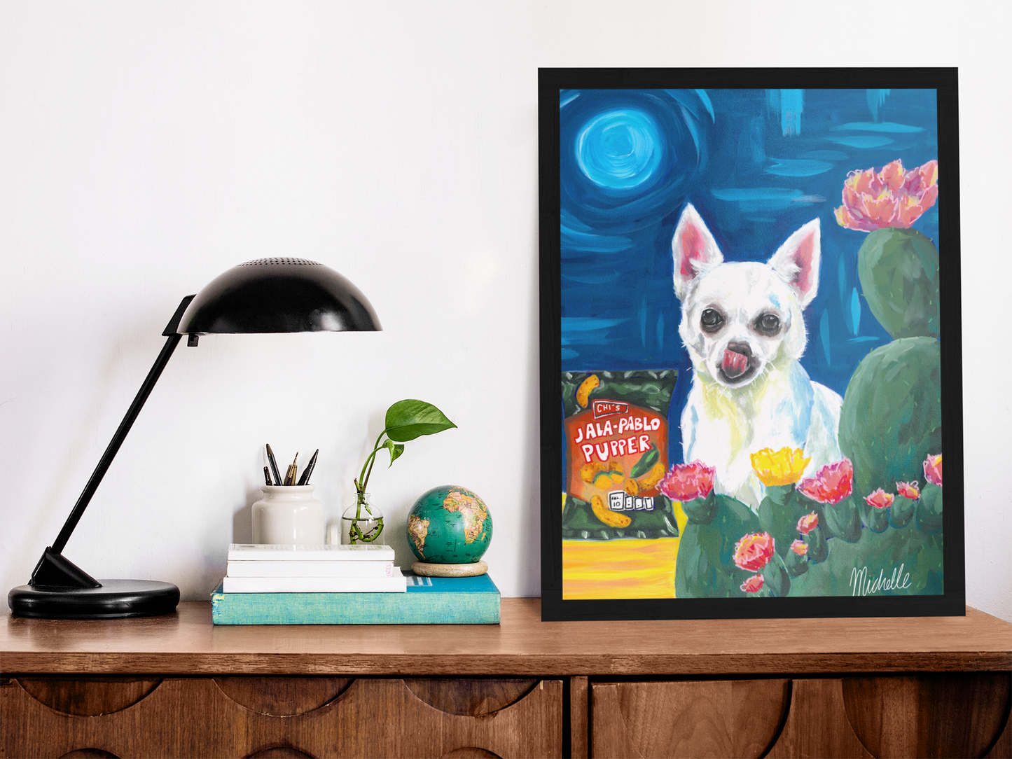 'JalaPablo Pupper' Fine Art Print