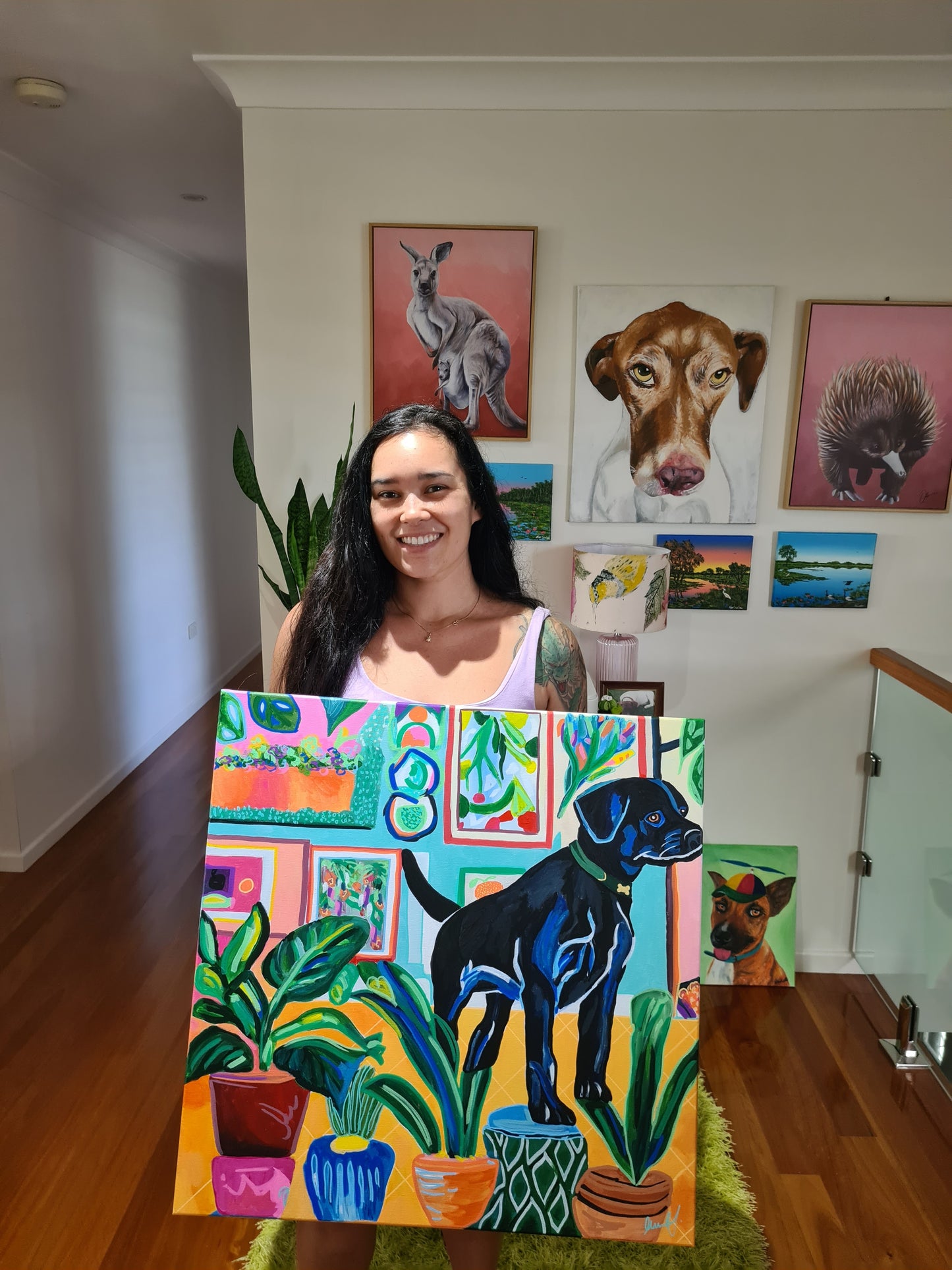 'Waiting For Breakfast' Original Artwork