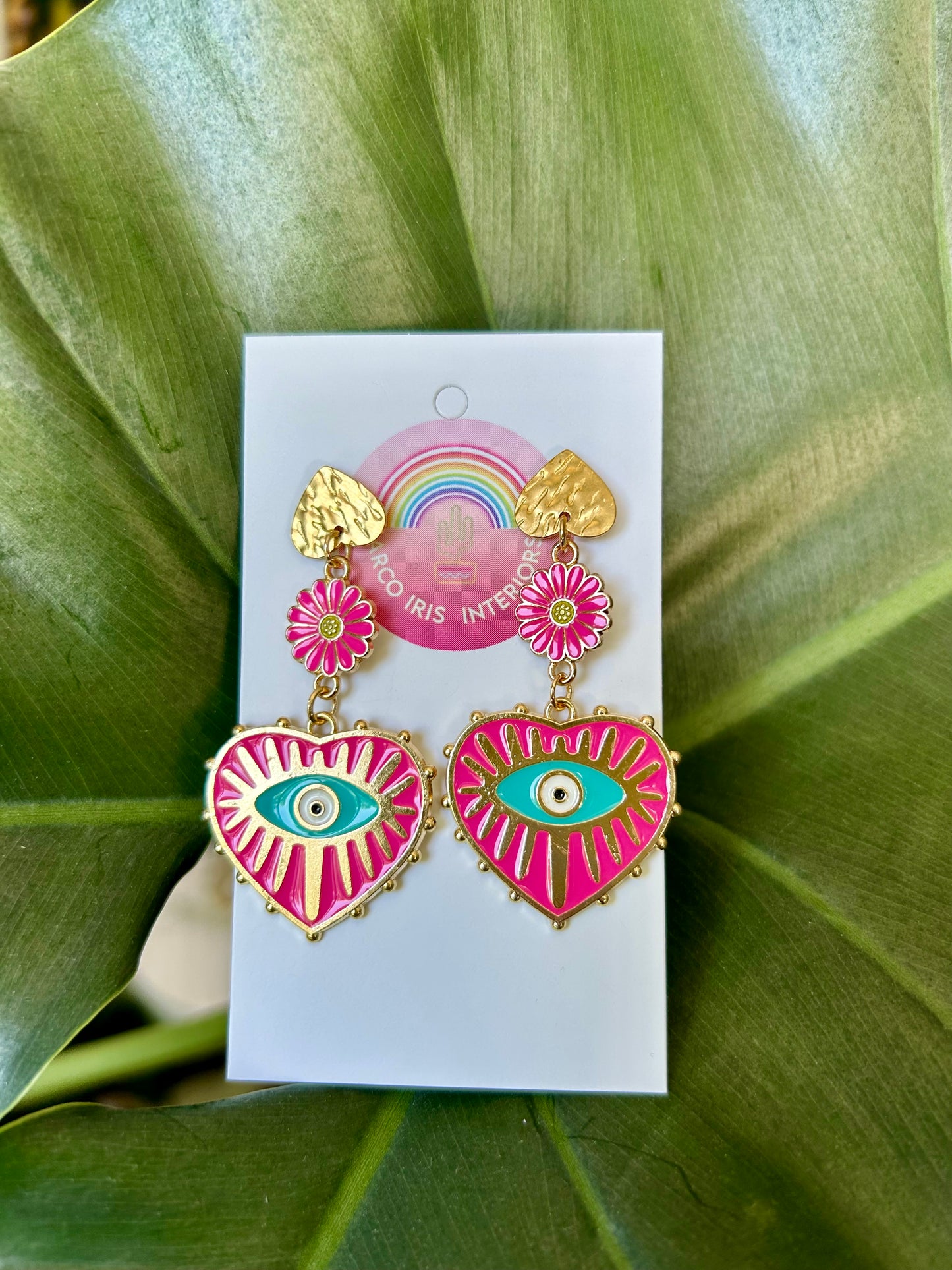 Mexican Heart Earrings