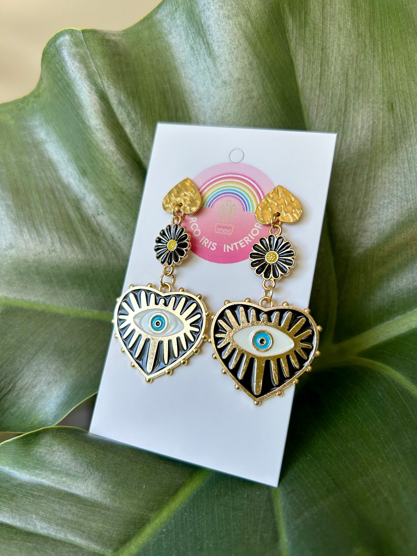 Mexican Heart Earrings