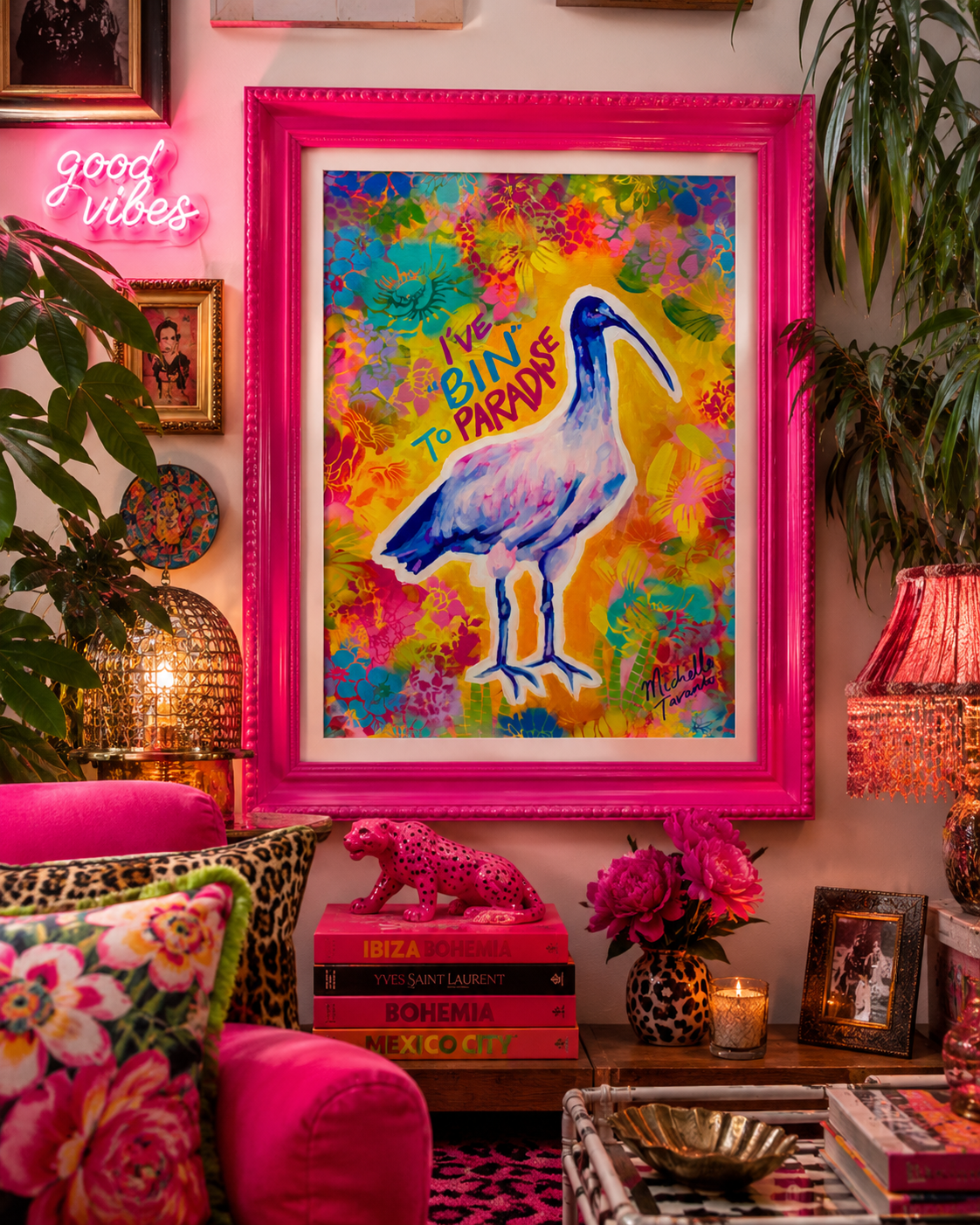 'I've BIN To Paradise' Fine Art Print