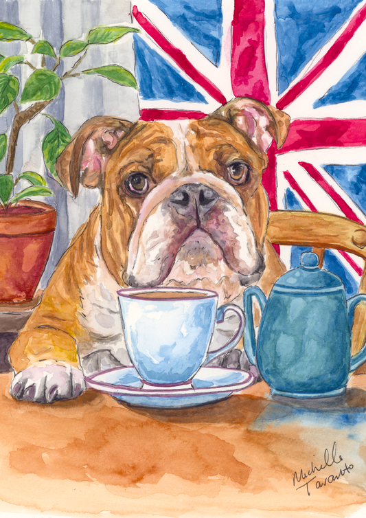 'British Tea' Fine Art Print