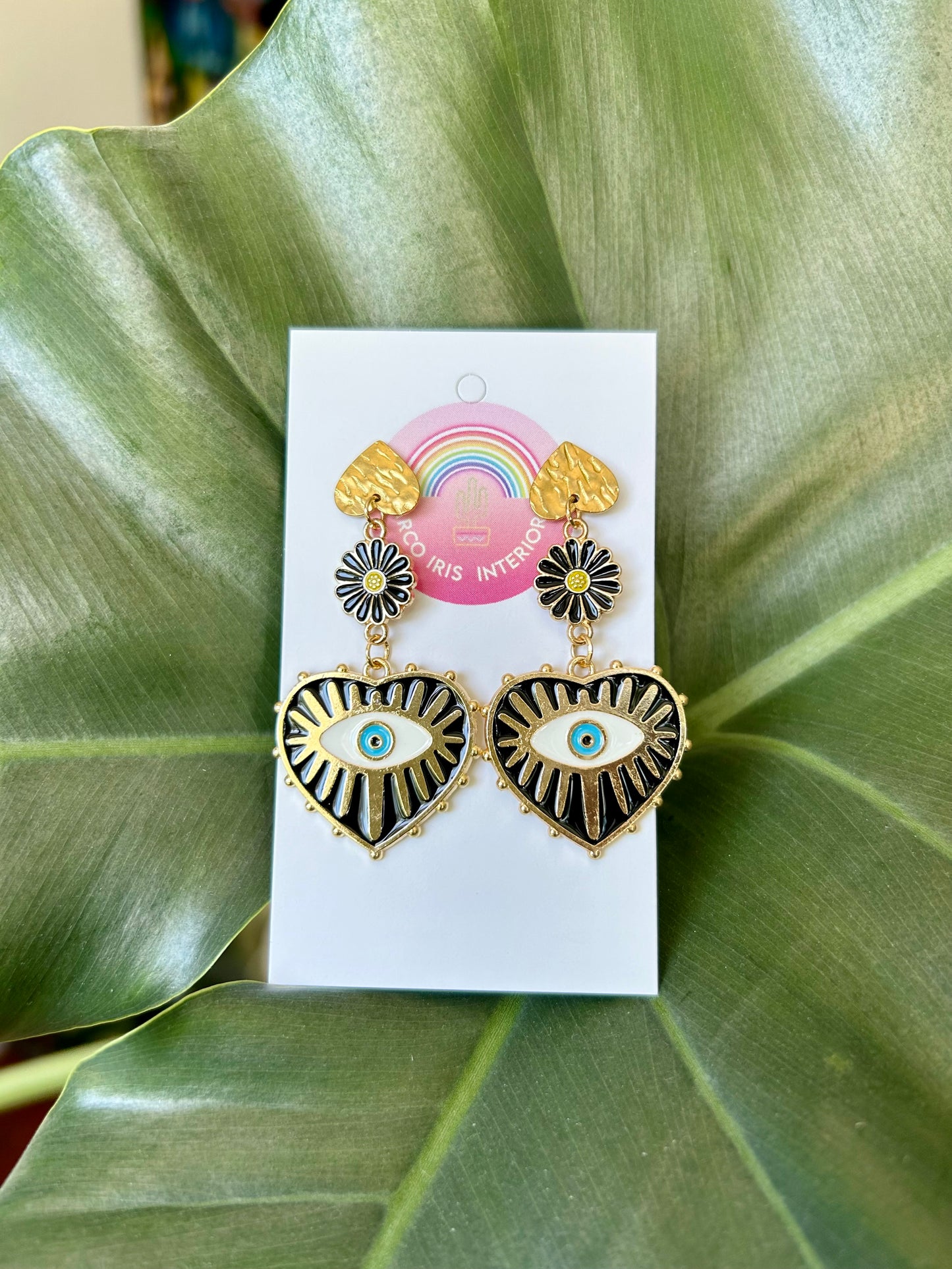 Mexican Heart Earrings