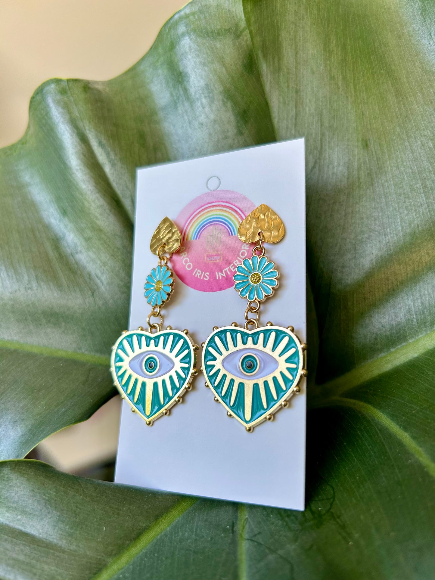 Mexican Heart Earrings