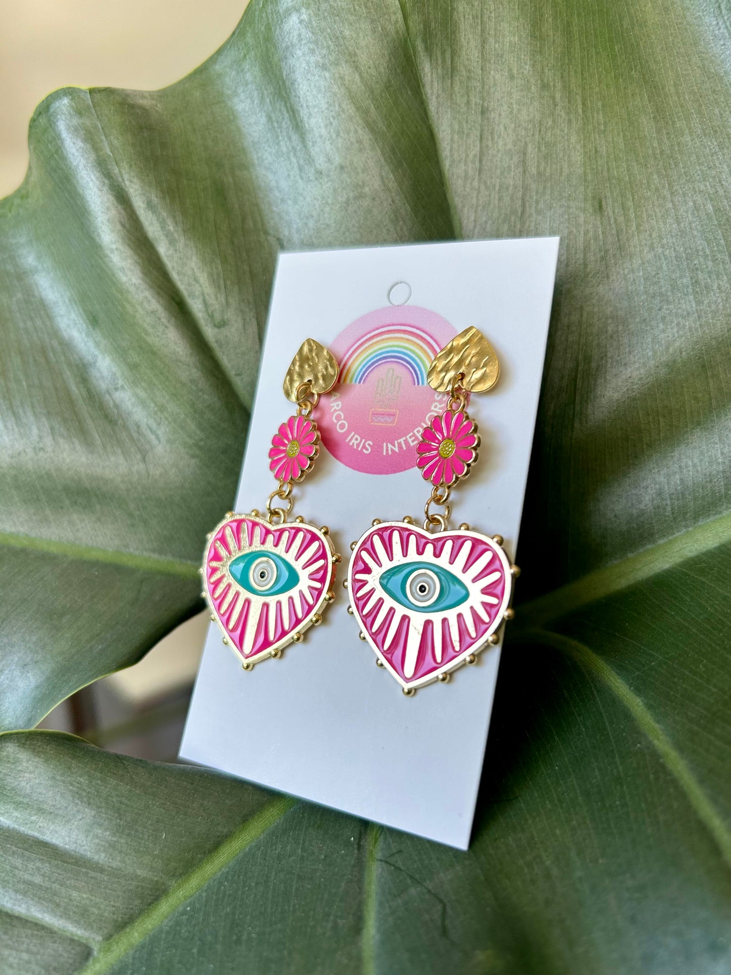 Mexican Heart Earrings