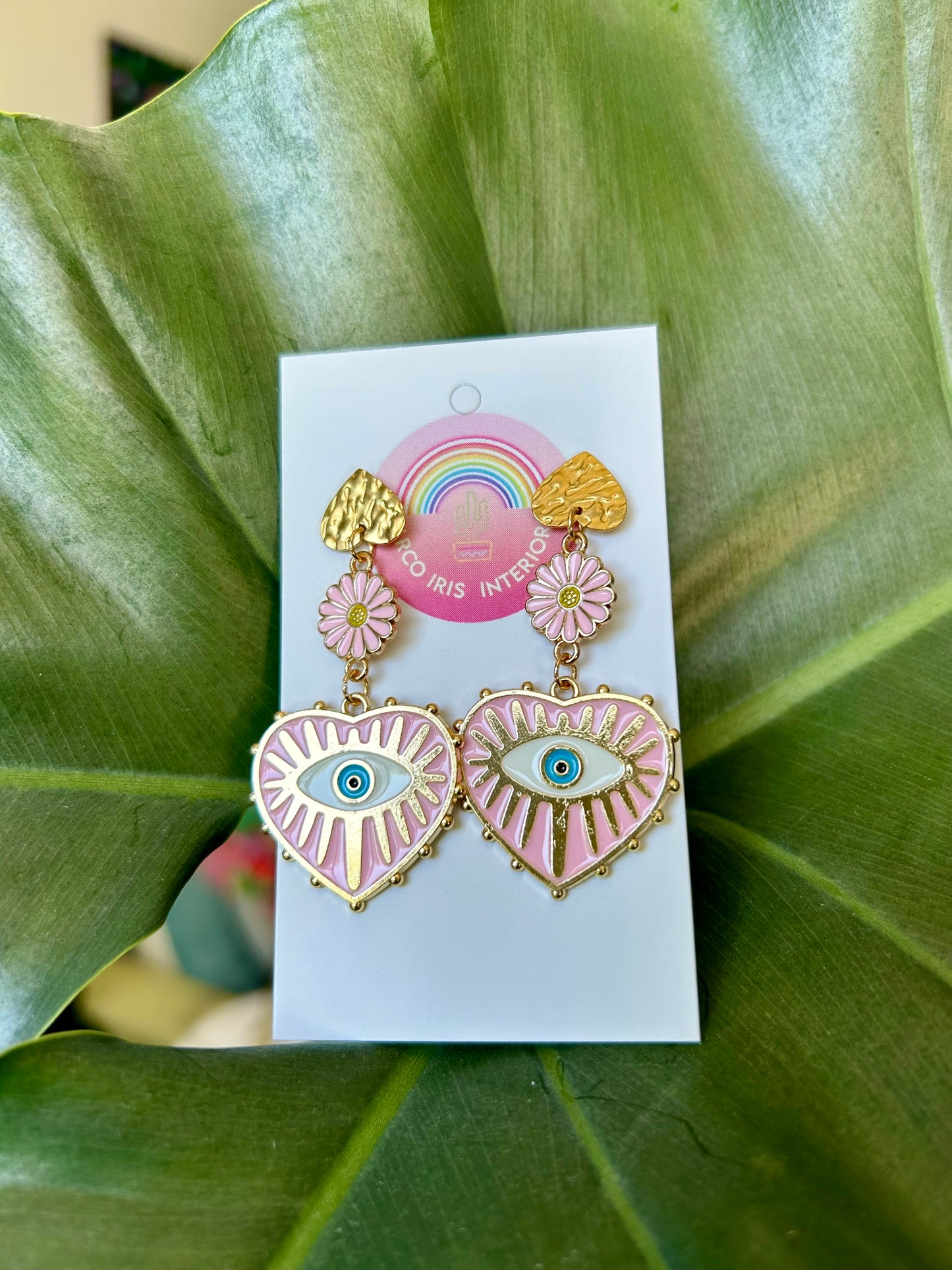 Mexican Heart Earrings