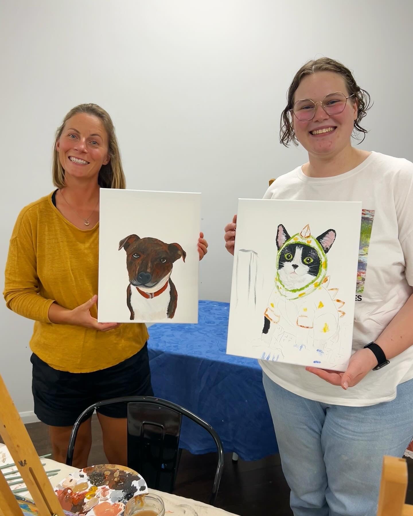 Pet Portrait Workshop - Fig Tree Gallery -  'Raining Cats & Dogs' Exhibition