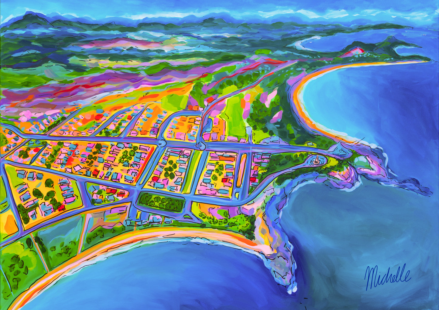 'Emu Park' Fine Art Print