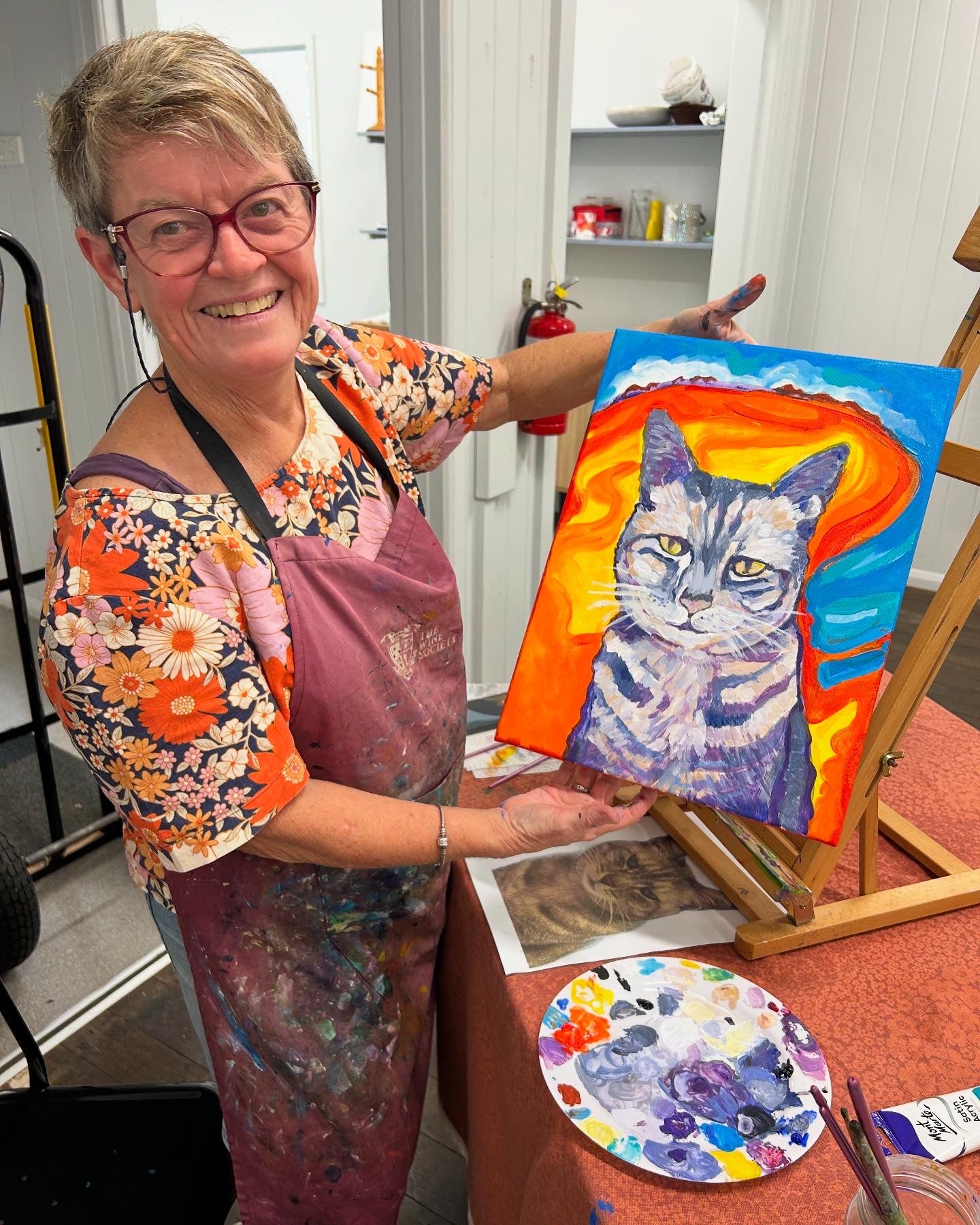 Pet Portrait Workshop - Fig Tree Gallery -  'Raining Cats & Dogs' Exhibition