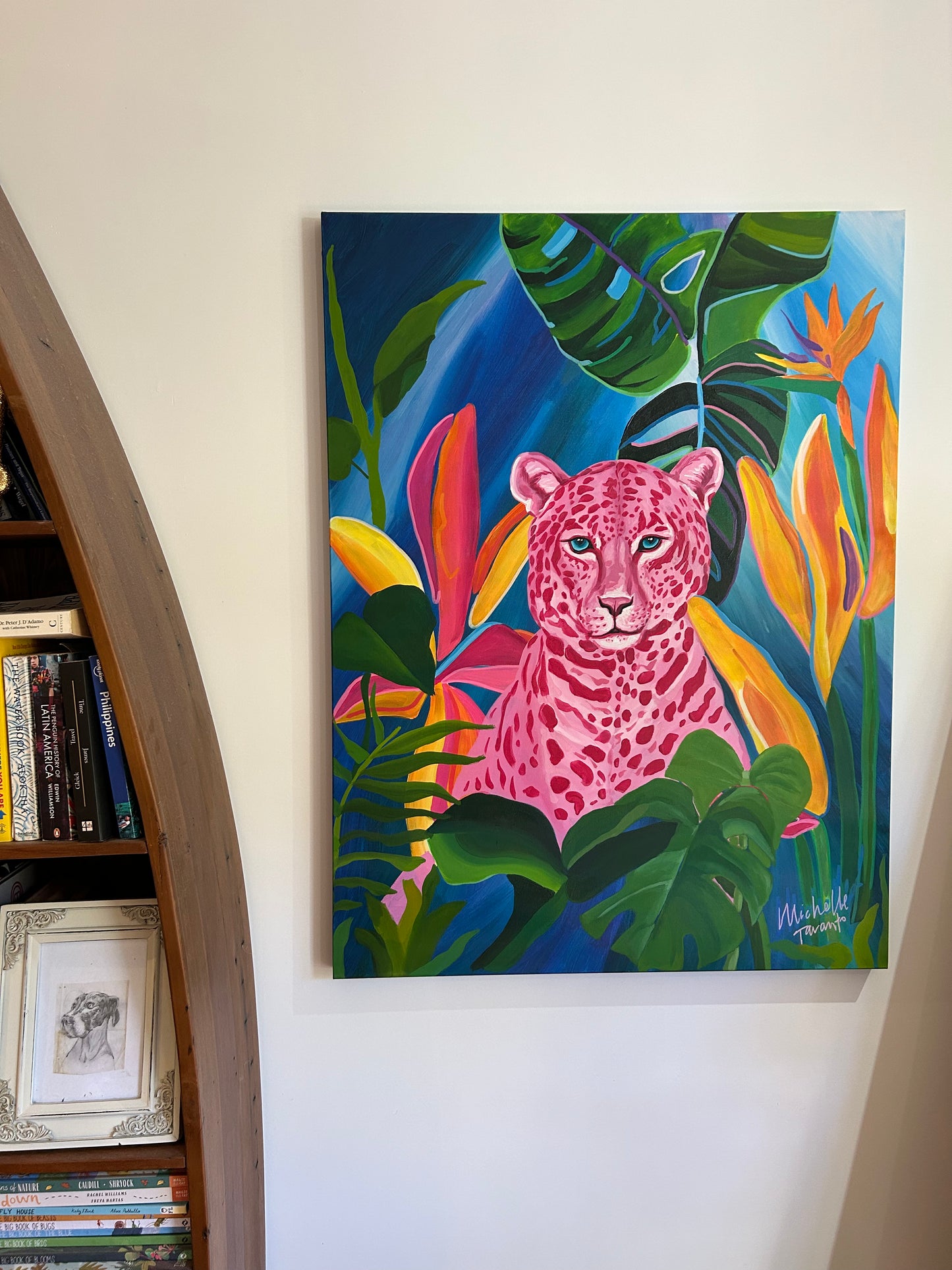 Pink Prowess - Original Artwork