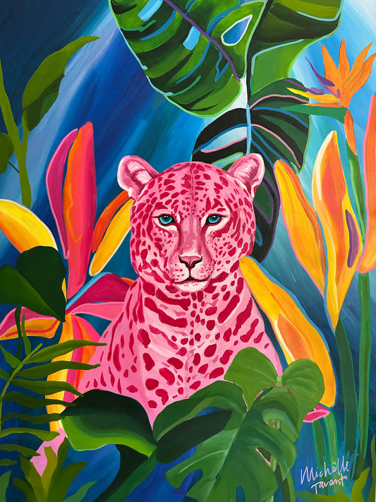 Pink Prowess - Original Artwork