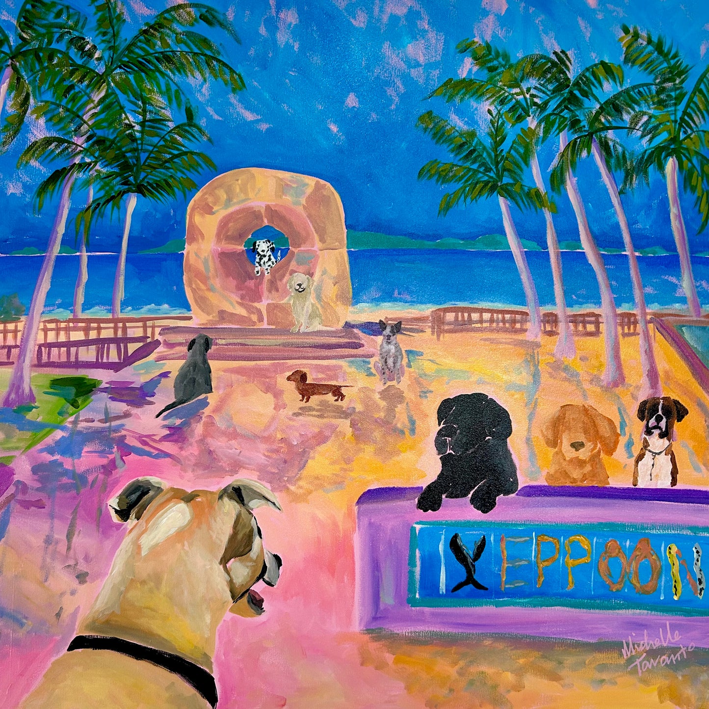 Yeppoon Dogs - Original Artwork