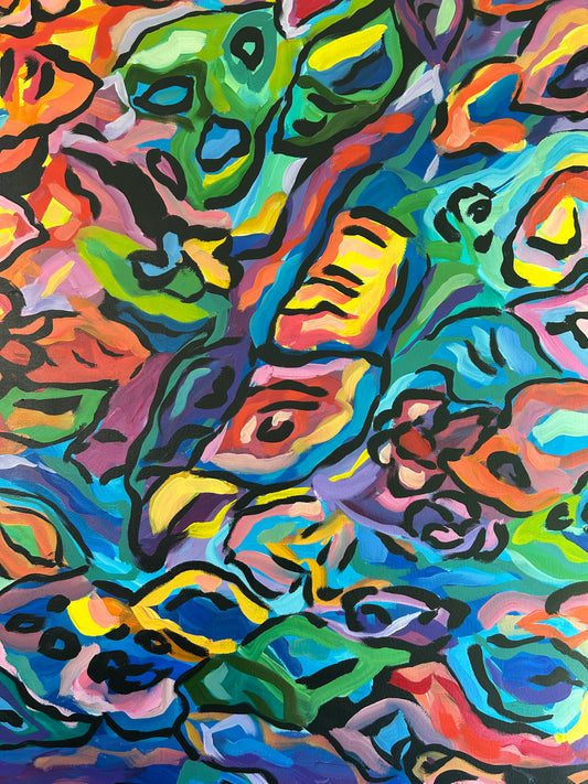 'Prismatic Drift' - Original Artwork