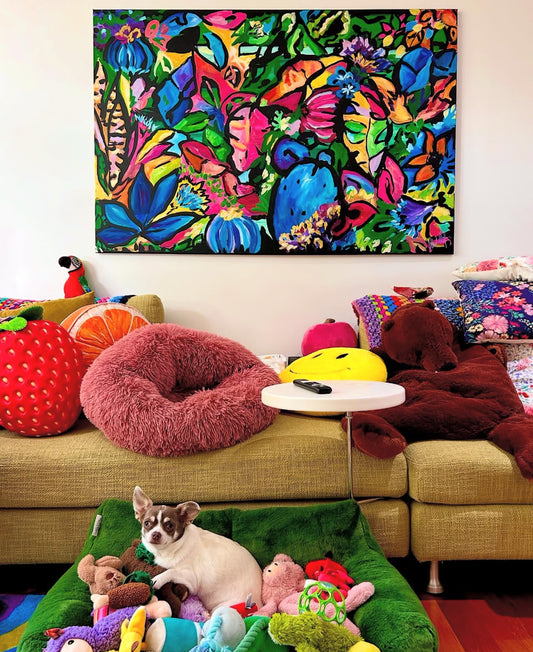 'Plant Abstract' - Original Artwork