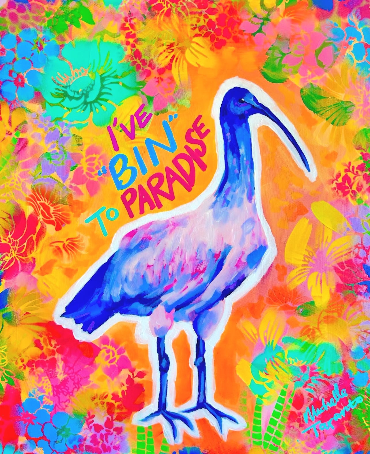 I've Bin To Paradise - Original Artwork