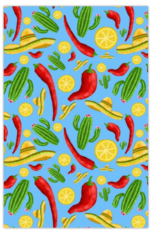 Greeting Card - ‘Feeling Chili' (Blue)