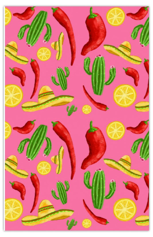 Greeting Card - ‘Feeling Chili' (Pink)