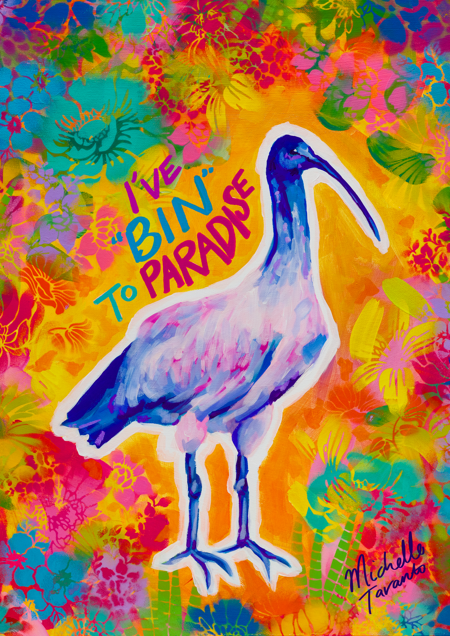 'I've BIN To Paradise' Fine Art Print