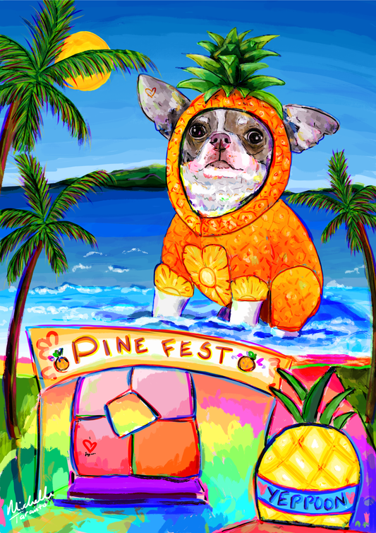 'PINE-ZILLA' Fine Art Print