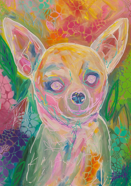 'Pastel Pablo' Fine Art Print