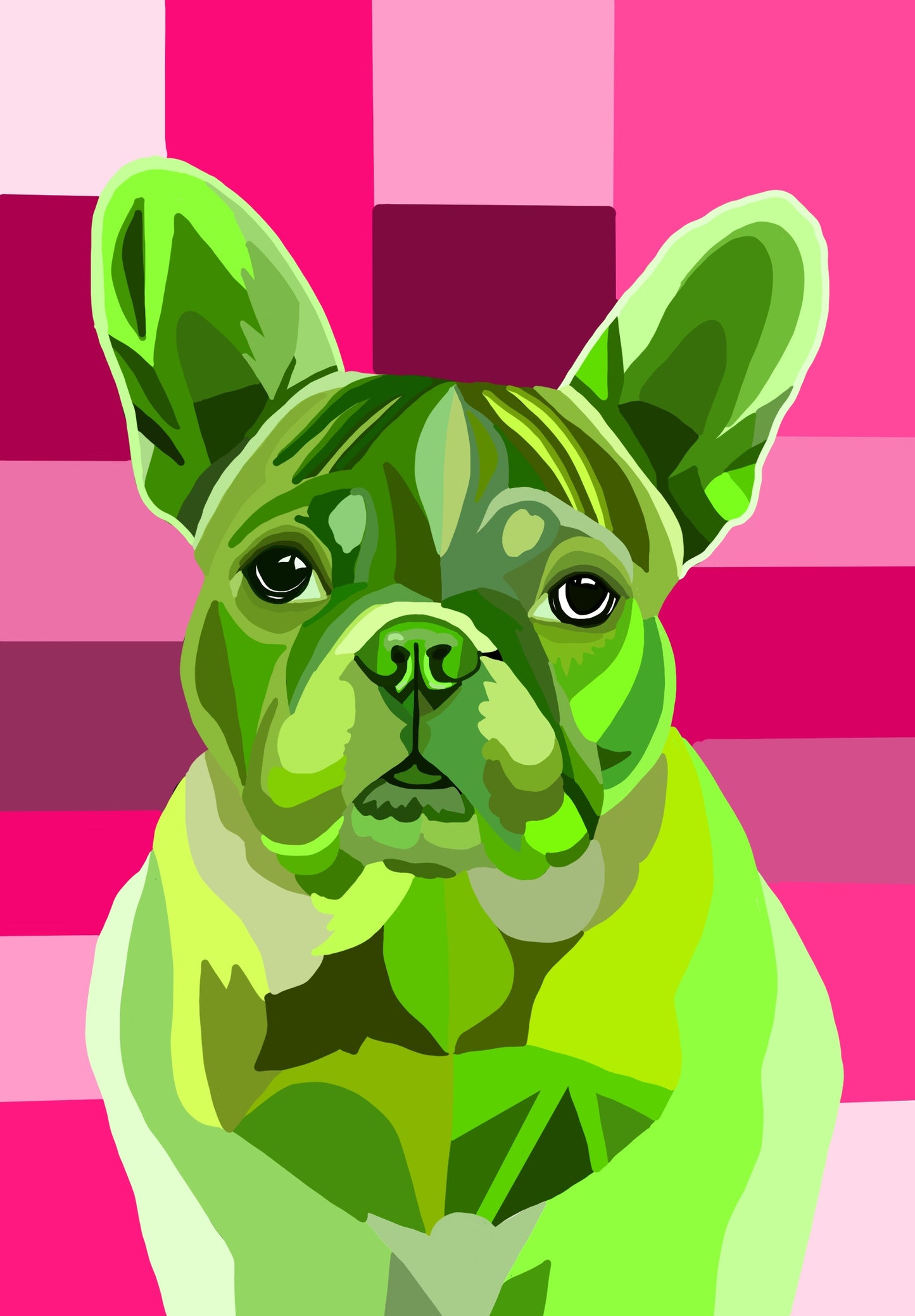 'Pop Frenchie' Fine Art Print