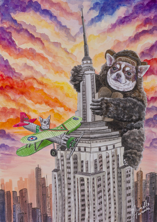 'PUPKONG' Fine Art Print