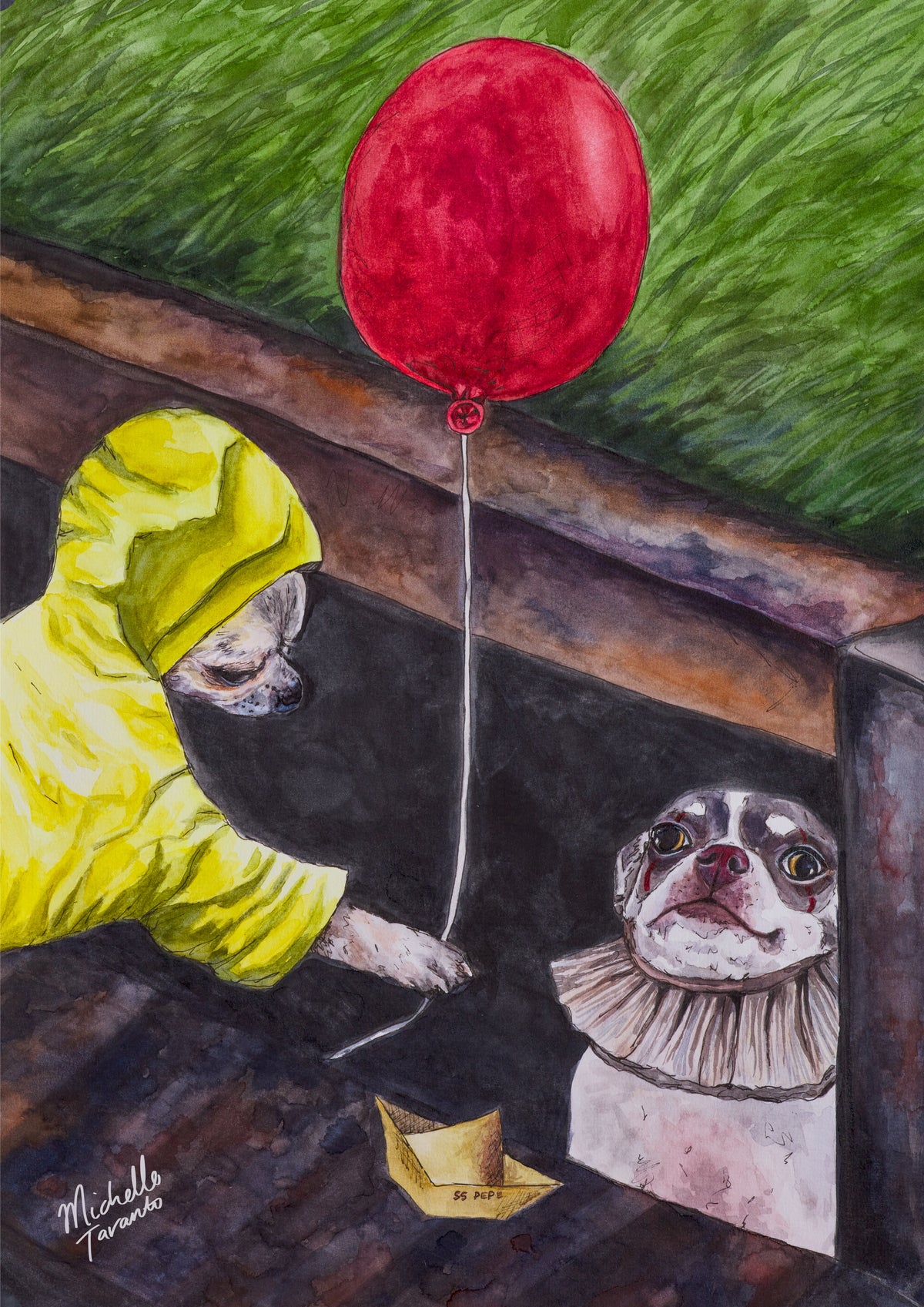 'PUPWISE' Fine Art Print