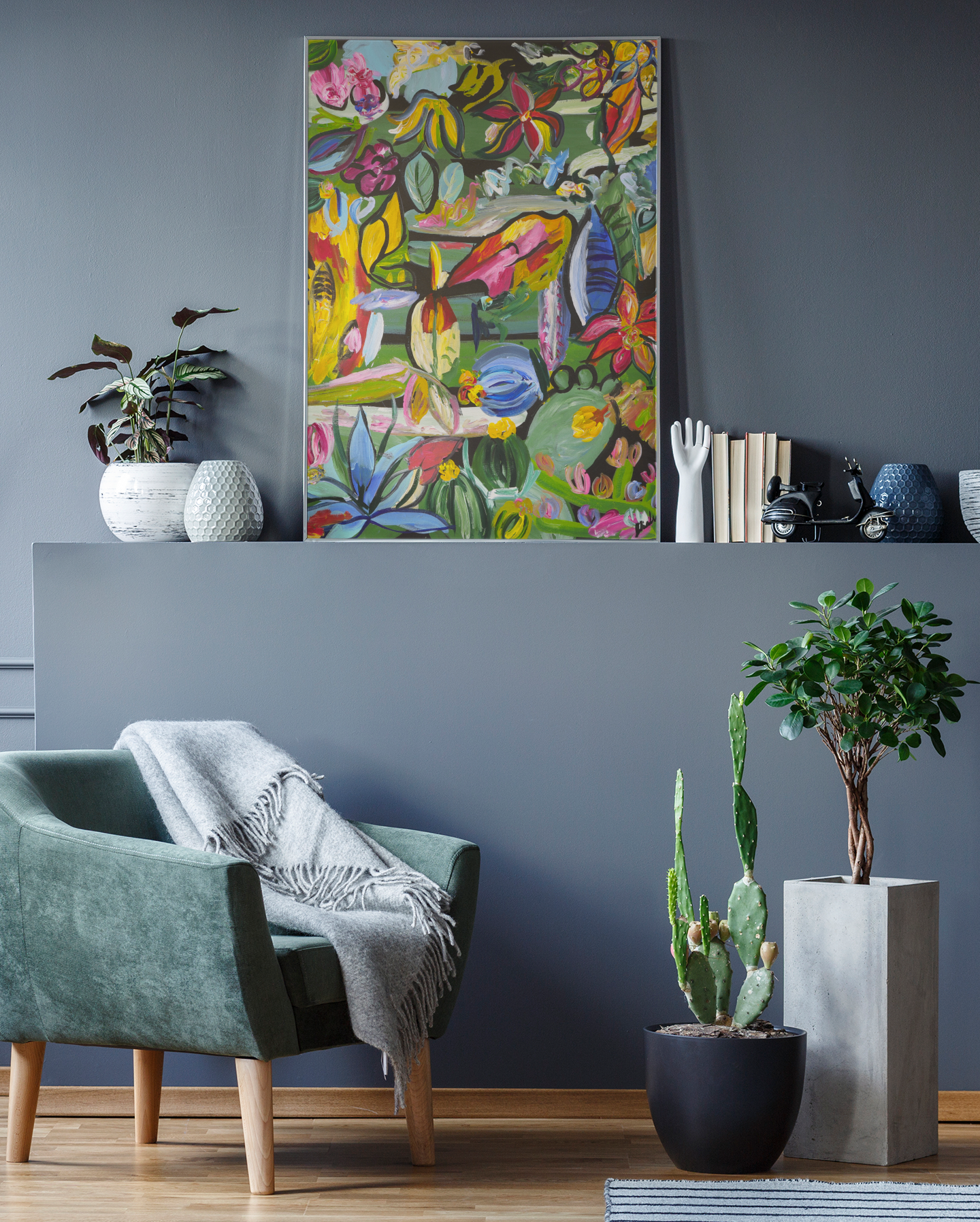 'Indoor Jungle' Fine Art Print