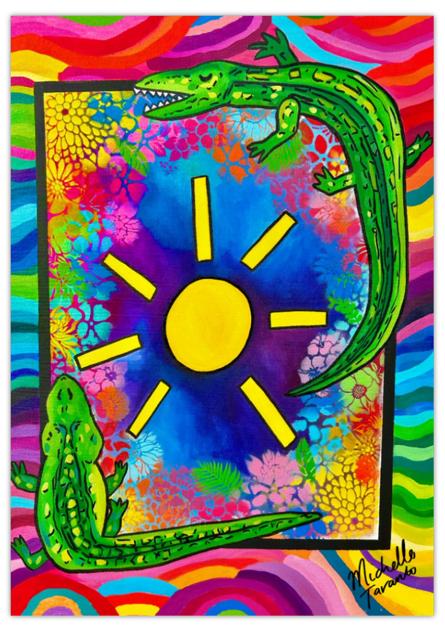 Large Postcard Print - 'Saltwater Dreams'