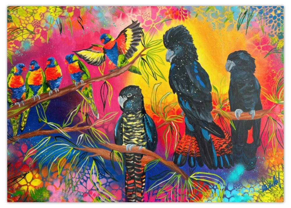 Postcard - 'Foreshore Fiesta'