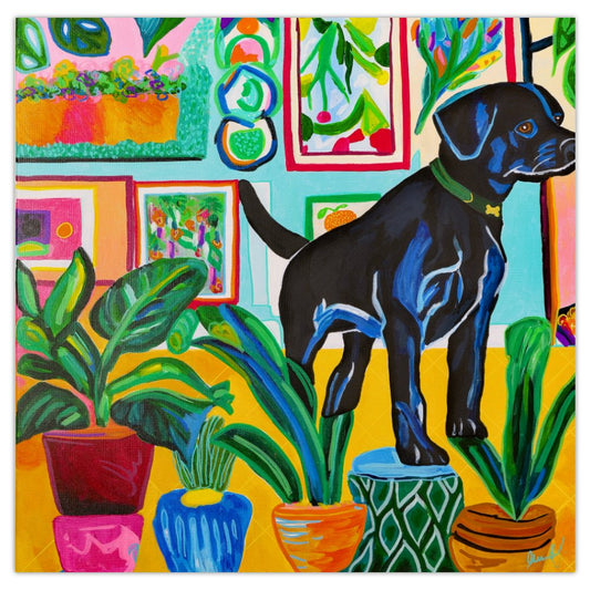 Greeting Card - ‘Waiting For Breakfast'
